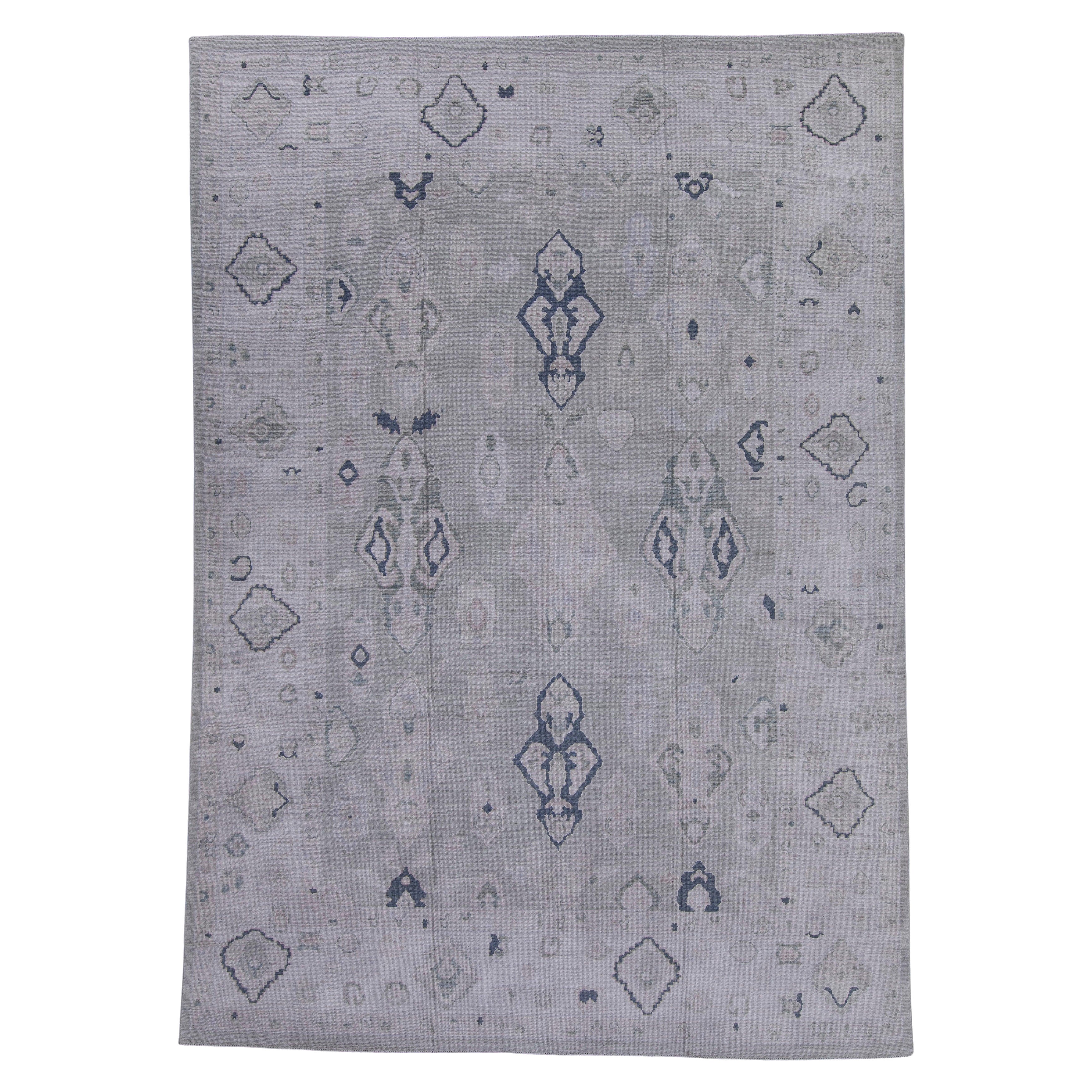 Turkish Oushak Rug 10' x 14'2" #16969