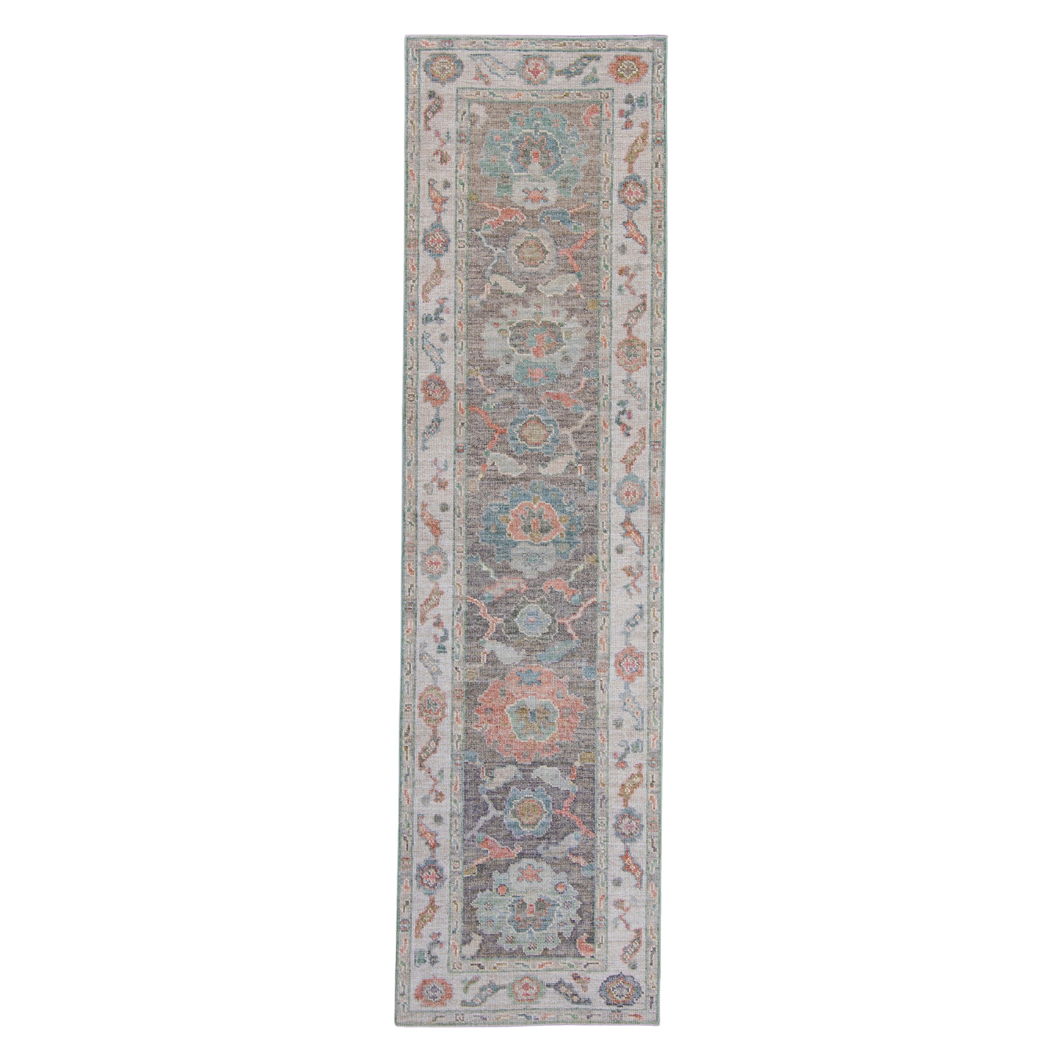 Türkischer Oushak-Läufer 2'9" x 10'1" #16537