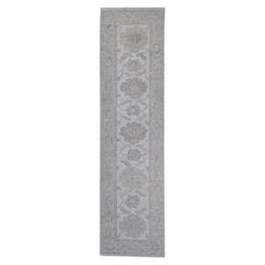 Turkish Oushak Runner Rug 2'9" x 10'4" #16376