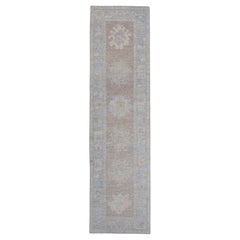 Turkish Oushak Runner Rug 2'9" x 10'1" #16374