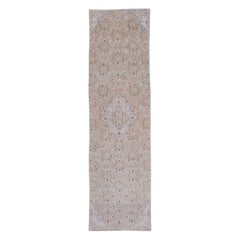 Tapis de couloir turc vintage d'Anatolie 2'7" x 9'2" n° 7027