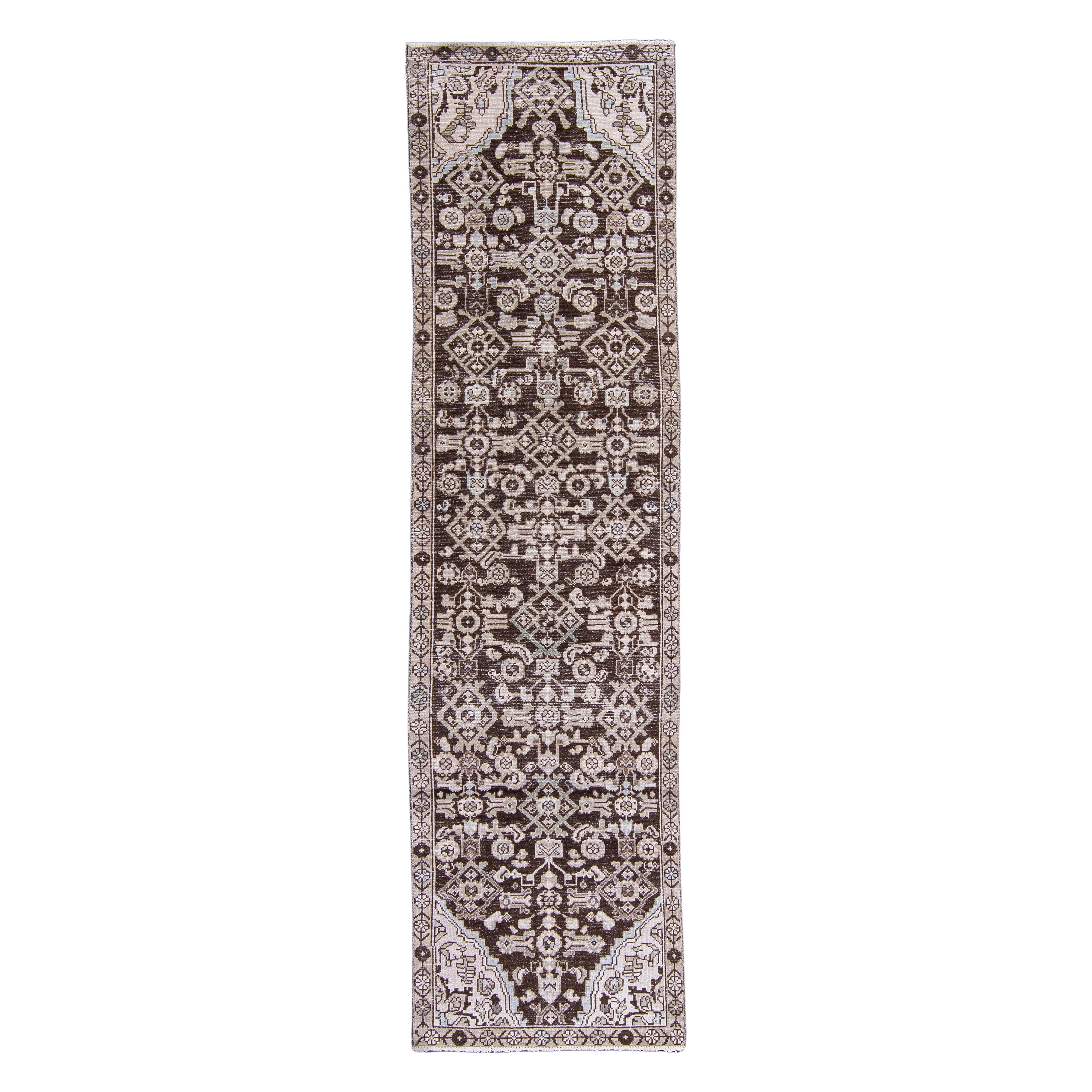 Turkish Vintage Anatolian Runner Rug 2'7" x 9'5" #7024
