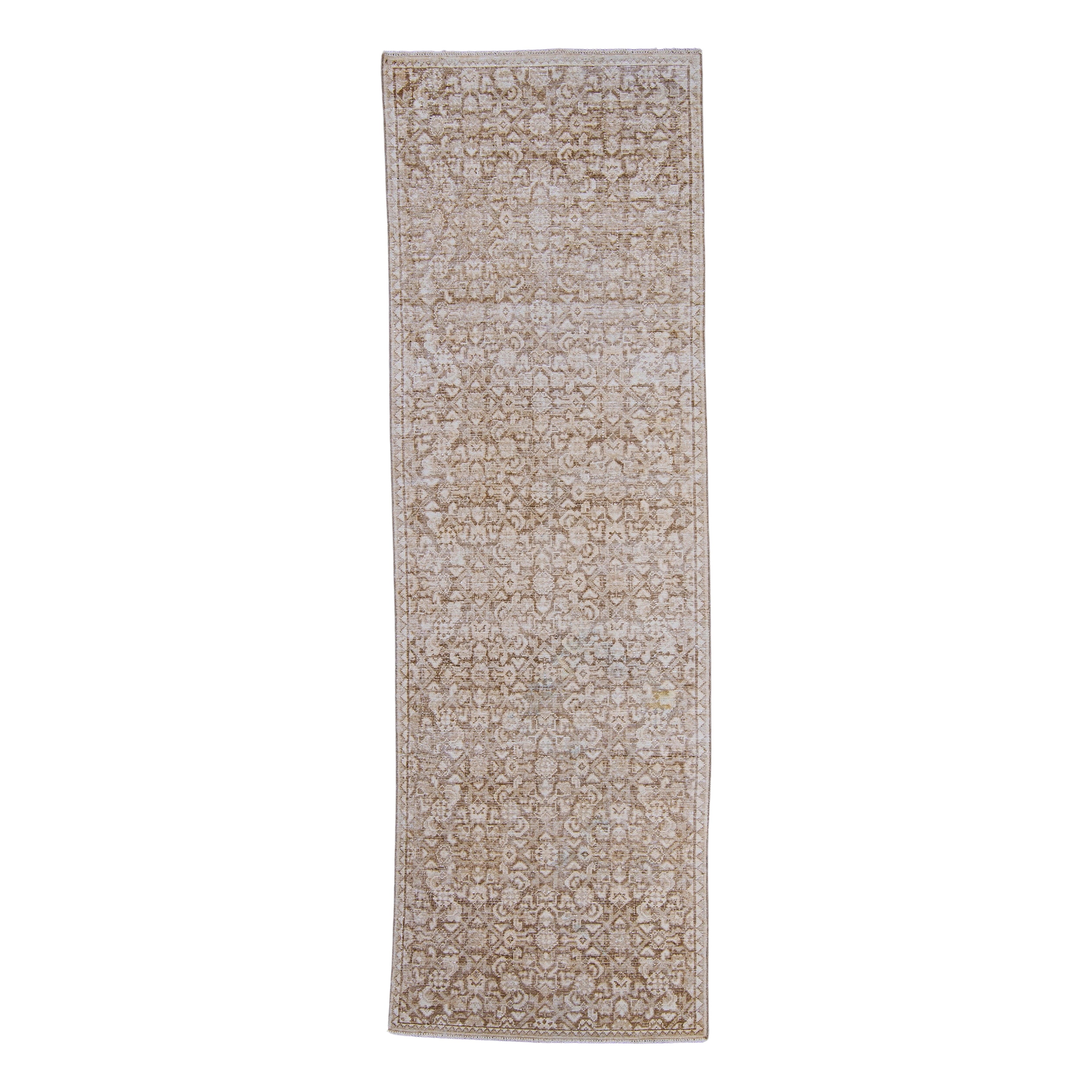Tapis de couloir turc vintage d'Anatolie 2'11" x 8'11" n° 7021