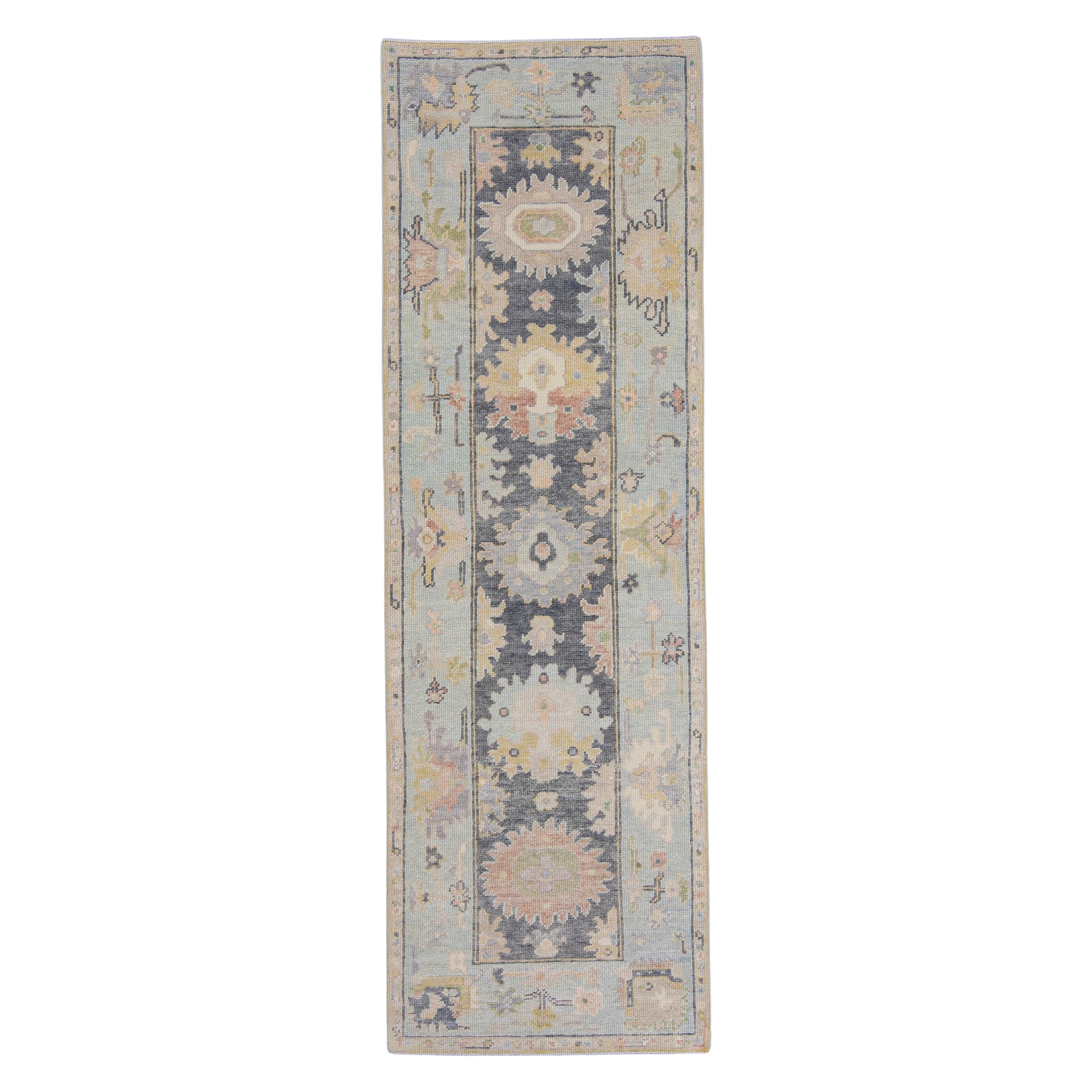 Türkischer Oushak-Läufer 2'9" x 8'7" #16640