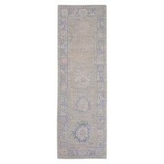 Alfombra Turca Oushak 2'10" x 8'9" #16600