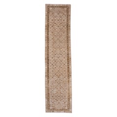 Turkish Vintage Anatolian Runner Rug 3'1" x 12'6" #7019