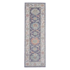 Alfombra Turca Oushak 2'8" x 8'2" #16422