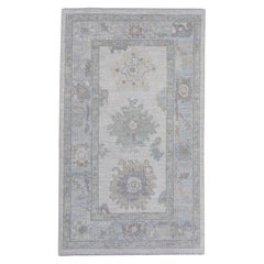 Alfombra turca Oushak 1,8 m x 1,8 m #16380