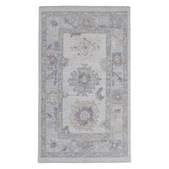 Alfombra turca Oushak 1,8 m x 1,8 m #16336
