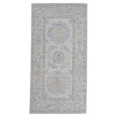 Alfombra turca Oushak 2'7" x 5'1" #16331