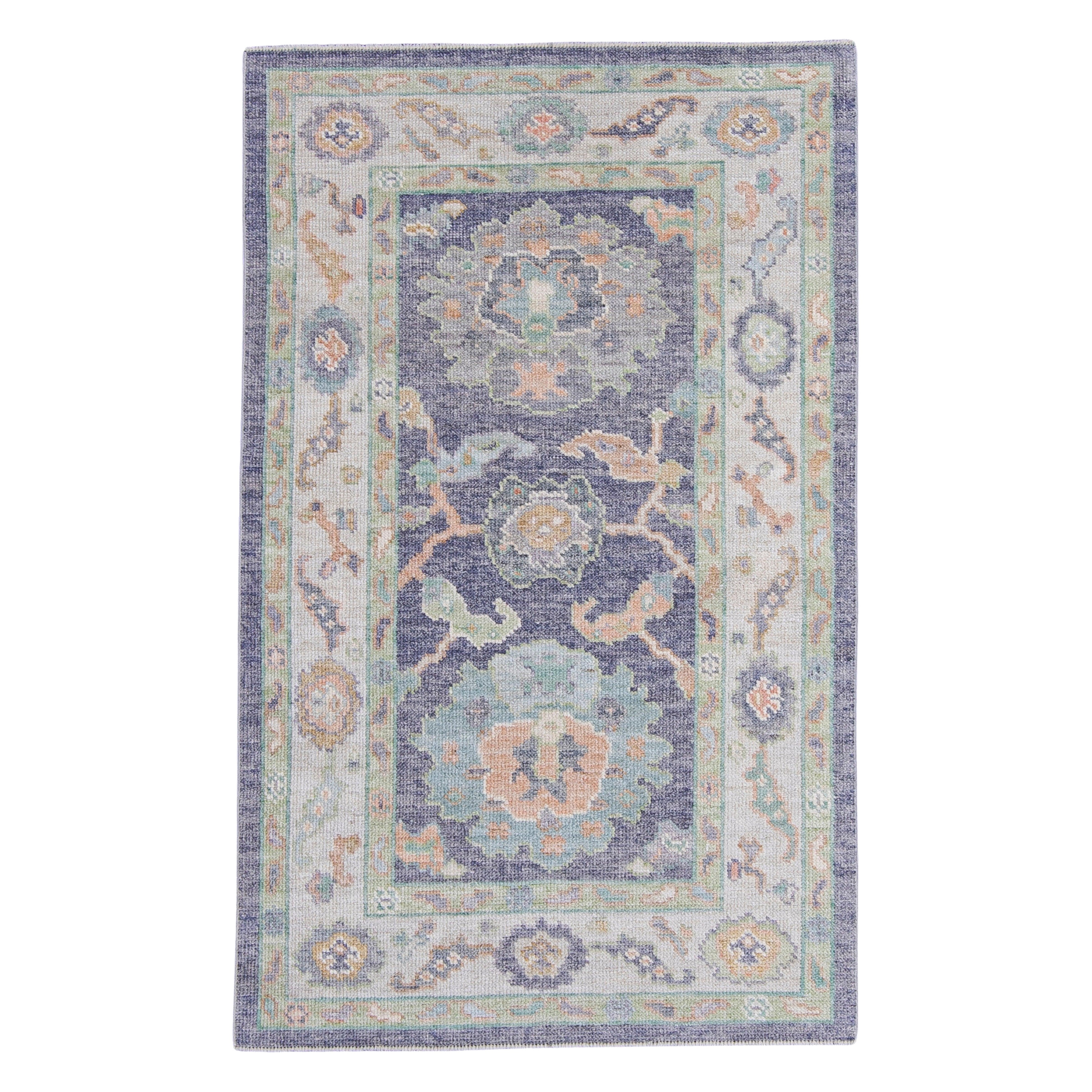 Türkischer Oushak-Teppich 3'2" x 5'1" #16264