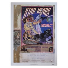 Poster originale d'epoca di Star Wars del 1978