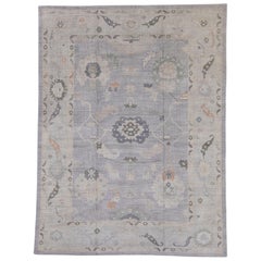 Alfombra turca Oushak 9'4" x 12'5" #16955