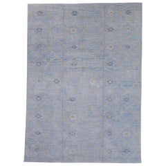 Alfombra turca Oushak 9'1" x 12'7" #16954