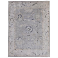 Alfombra turca Oushak 9'3" x 12'5" #16885