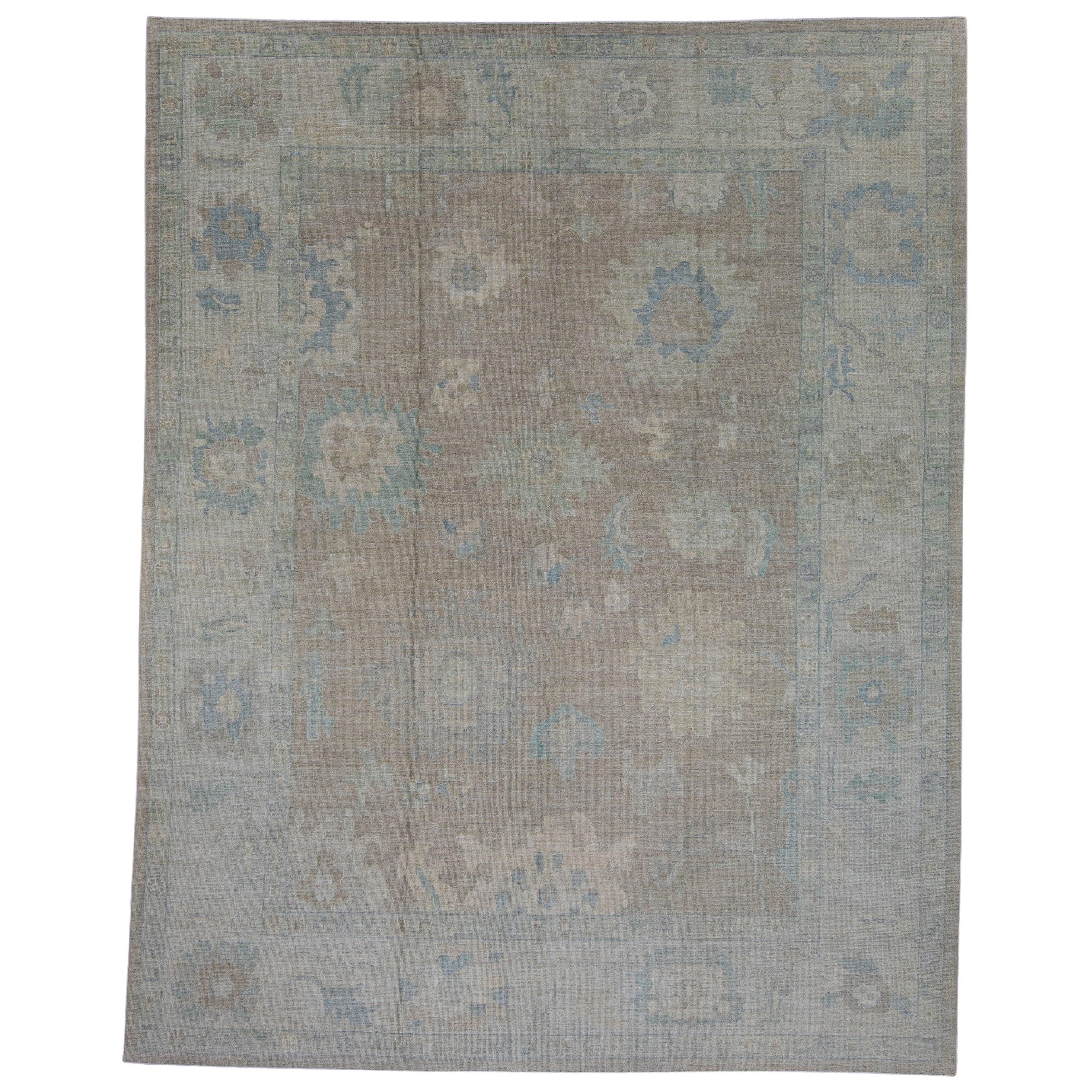 Turkish Oushak Rug 12'2" x 15'5" #16470