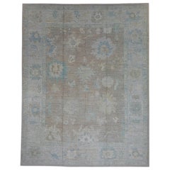 Alfombra turca Oushak 12'1" x 15'4" #16457