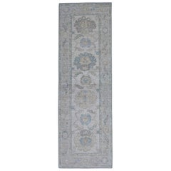 Turkish Oushak Runner Rug 2'8" x 8'4" #16404