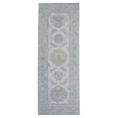 Tappeto Oushak turco 2'5" x 6'7" #16337