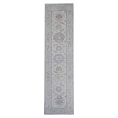 Tappeto Oushak Runner turco 2'8" x 10' #16196