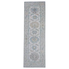 Turkish Oushak Runner Rug 2'7" x 8' #16329