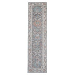 Alfombra turca Oushak 2'9" x 10' #16191