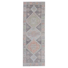 Alfombra Turca Oushak 2'8" x 8'3" #16000