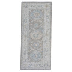 Turkish Oushak Rug 2'10" x 6'3" #16308