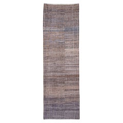 Tapis de couloir oriental noué à la main 3' x 9'7" n° 9046