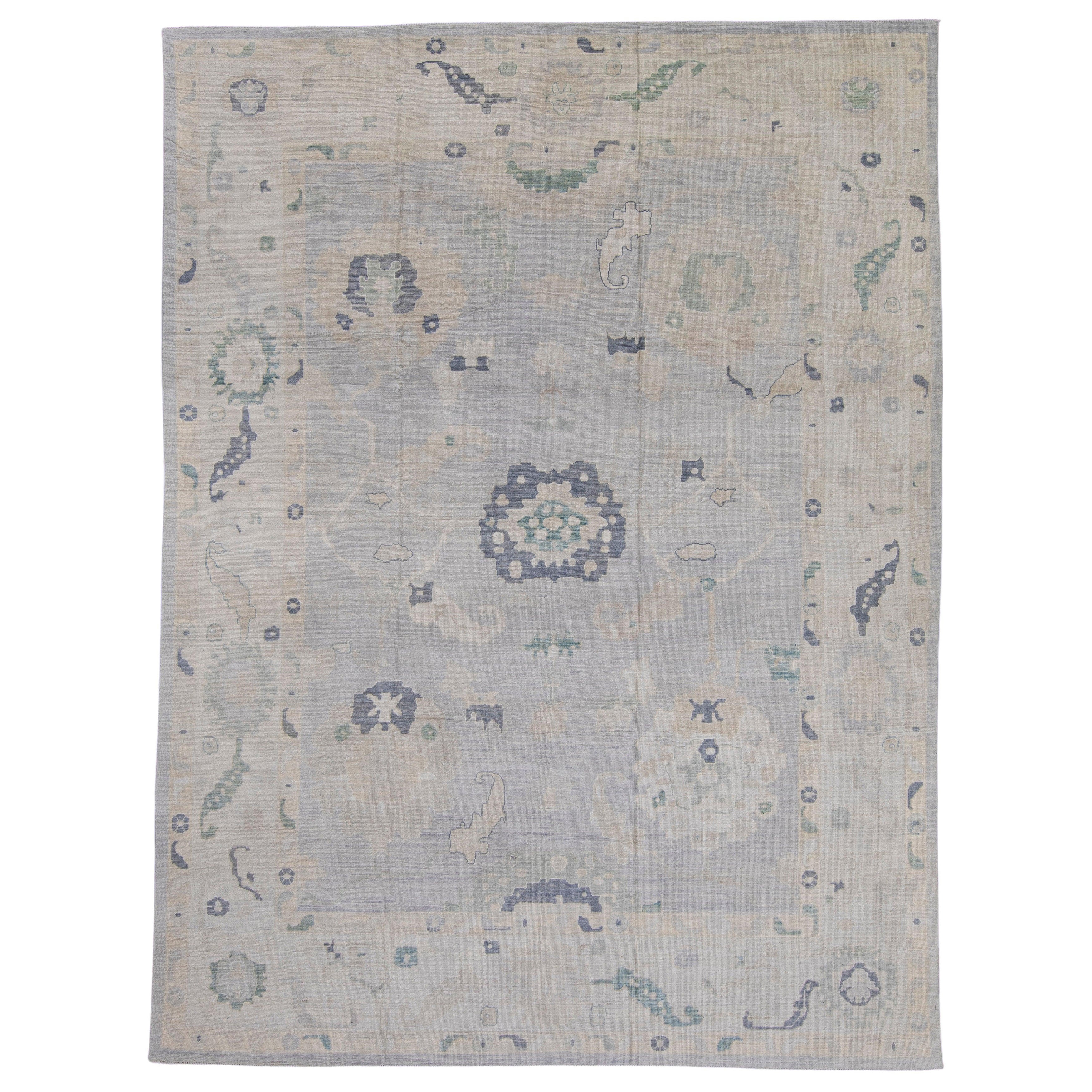 Turkish Oushak Rug 12' x 16' #16989