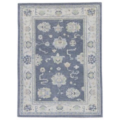 Tapis turc Oushak 5' x 6'10" n° 16630