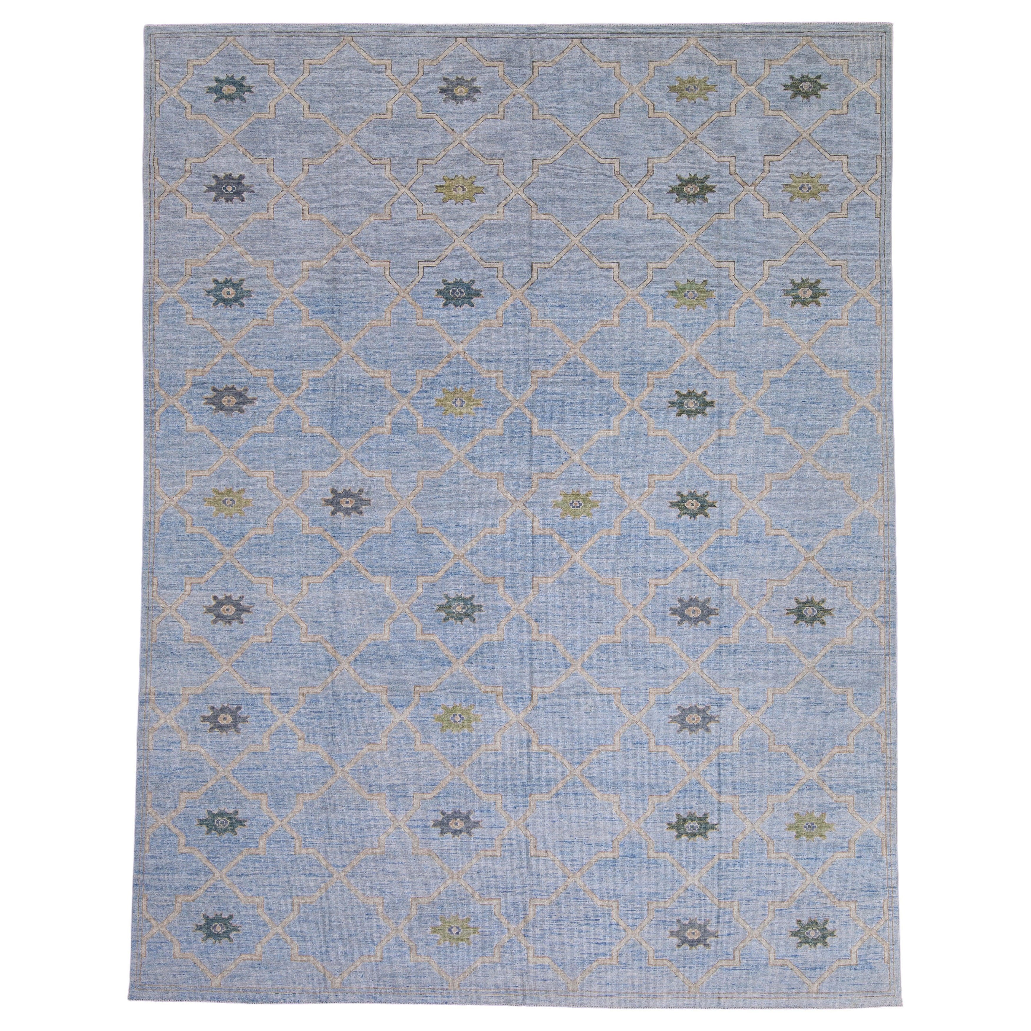Turkish Oushak Rug 12'2" x 15'8" #16940