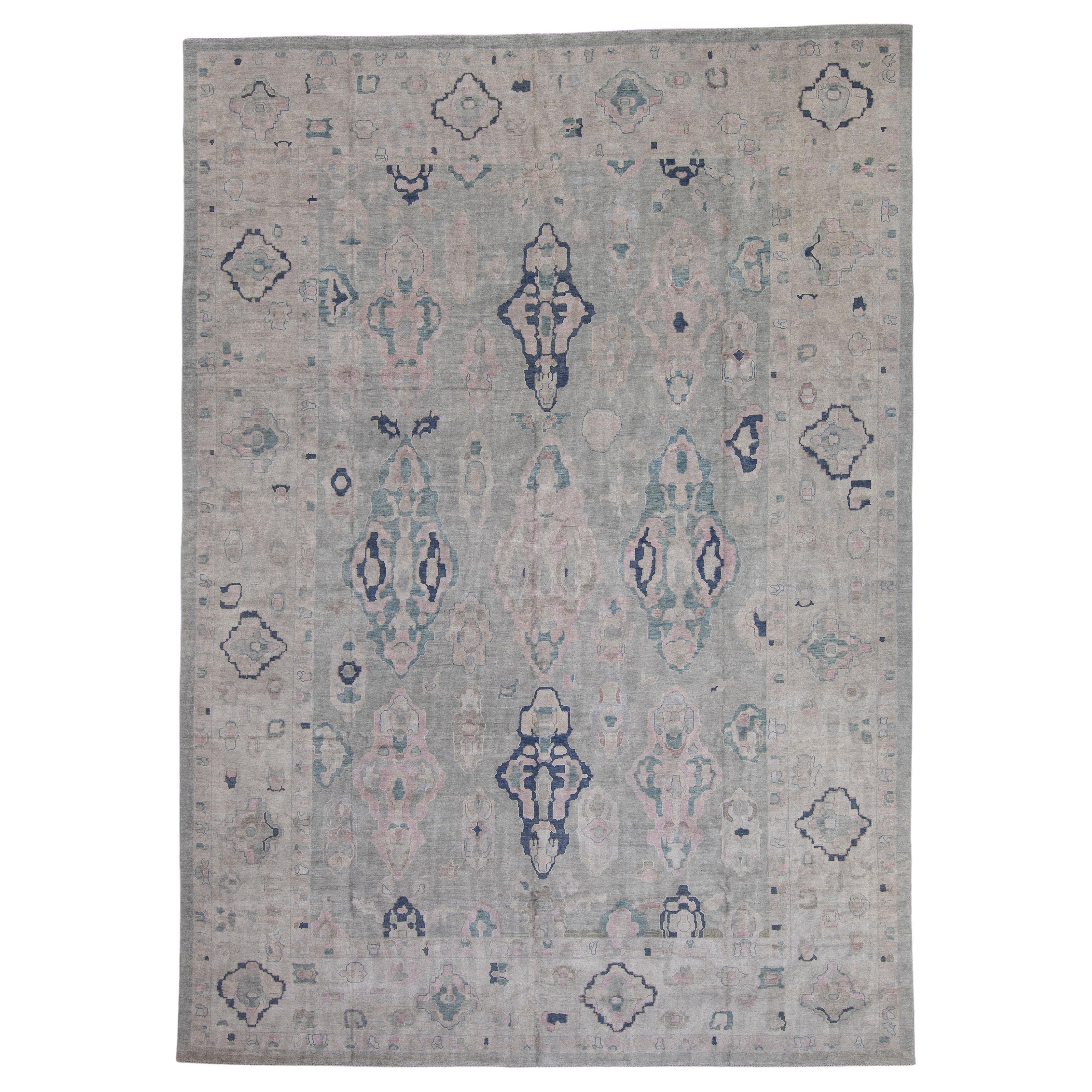 Türkischer Oushak-Teppich 14'6" x 20'5" #16920