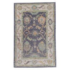 Turkish Oushak Rug 4'2" x 6'4" #16494
