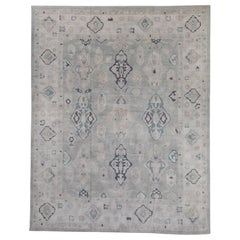 Alfombra turca Oushak 12'1" x 15'3" #16918