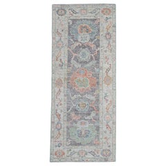 Alfombra turca Oushak 2'8" x 6'6" #16204