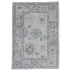 Turkish Oushak Rug 4'4" x 6'2" #16462