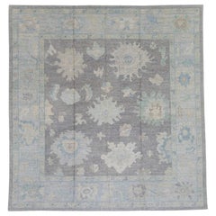 Square Turkish Oushak Rug 10'1" x 10'6" #16452