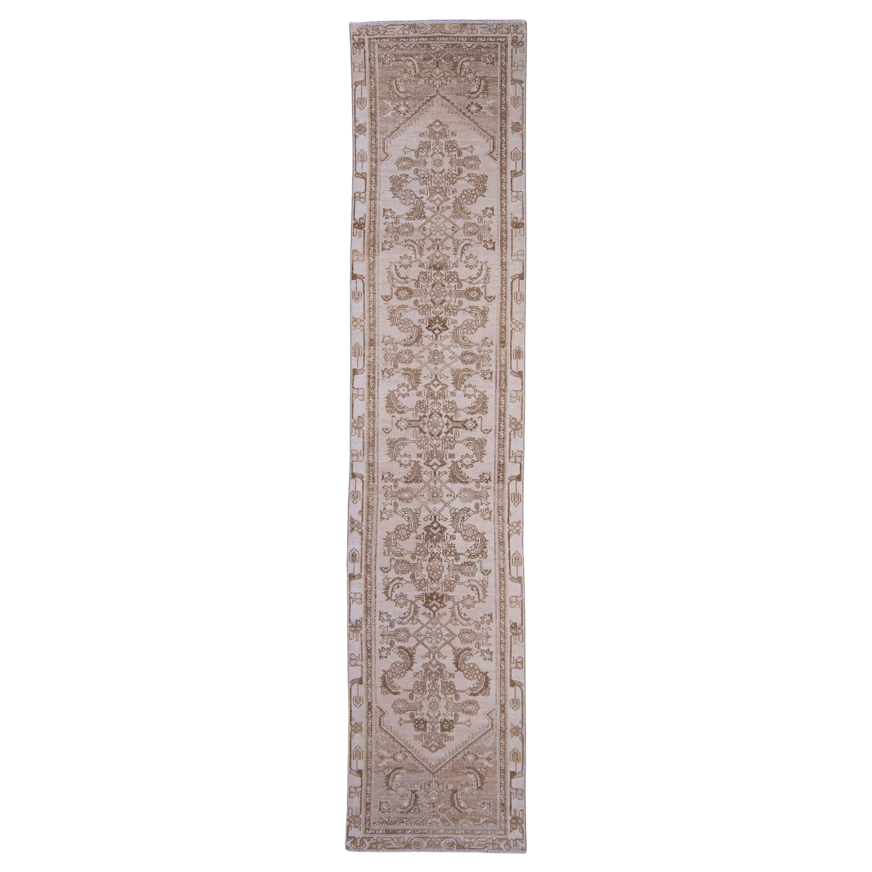 Alfombra de Anatolia Turca Vintage 2'11" x 13'6" #7008 en venta