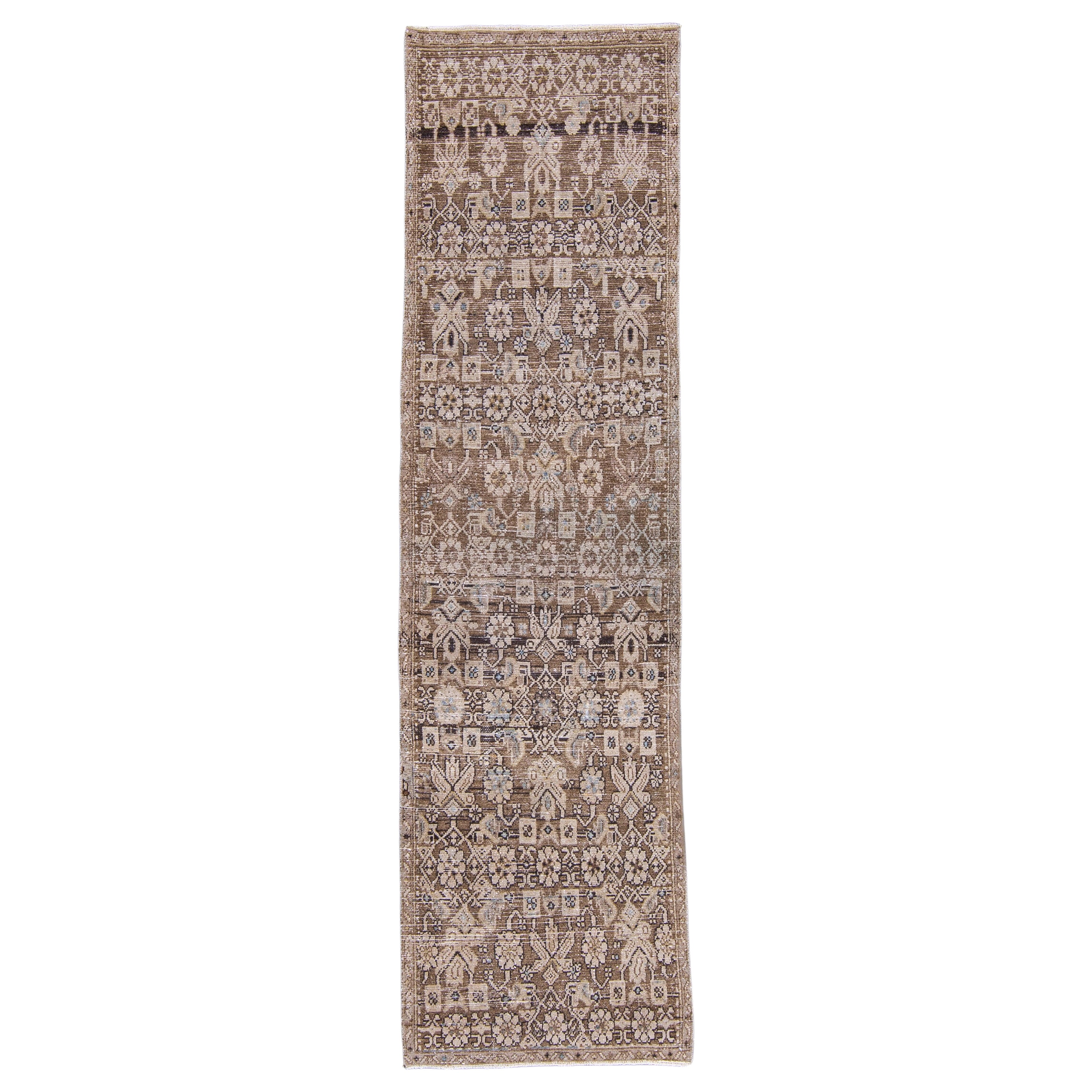Tapis de couloir turc vintage d'Anatolie 2'5" x 8'7" n° 7007