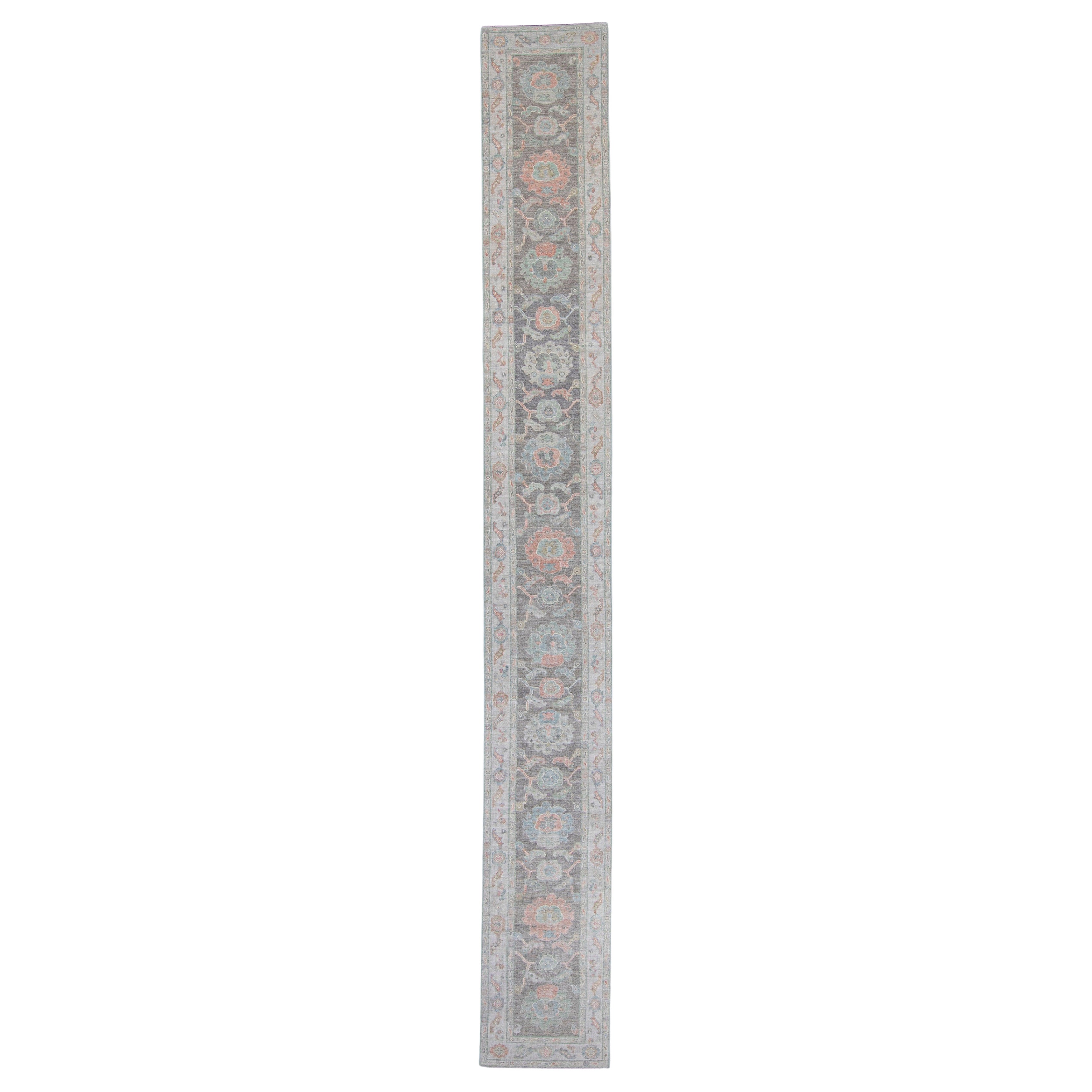 Türkischer Oushak-Läufer 2'10" x 22'5" #16219
