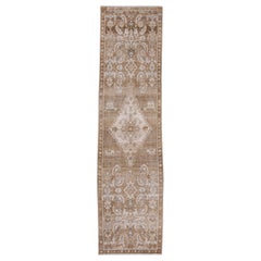 Tapis de couloir turc vintage d'Anatolie 2'7" x 9'6" n° 7004
