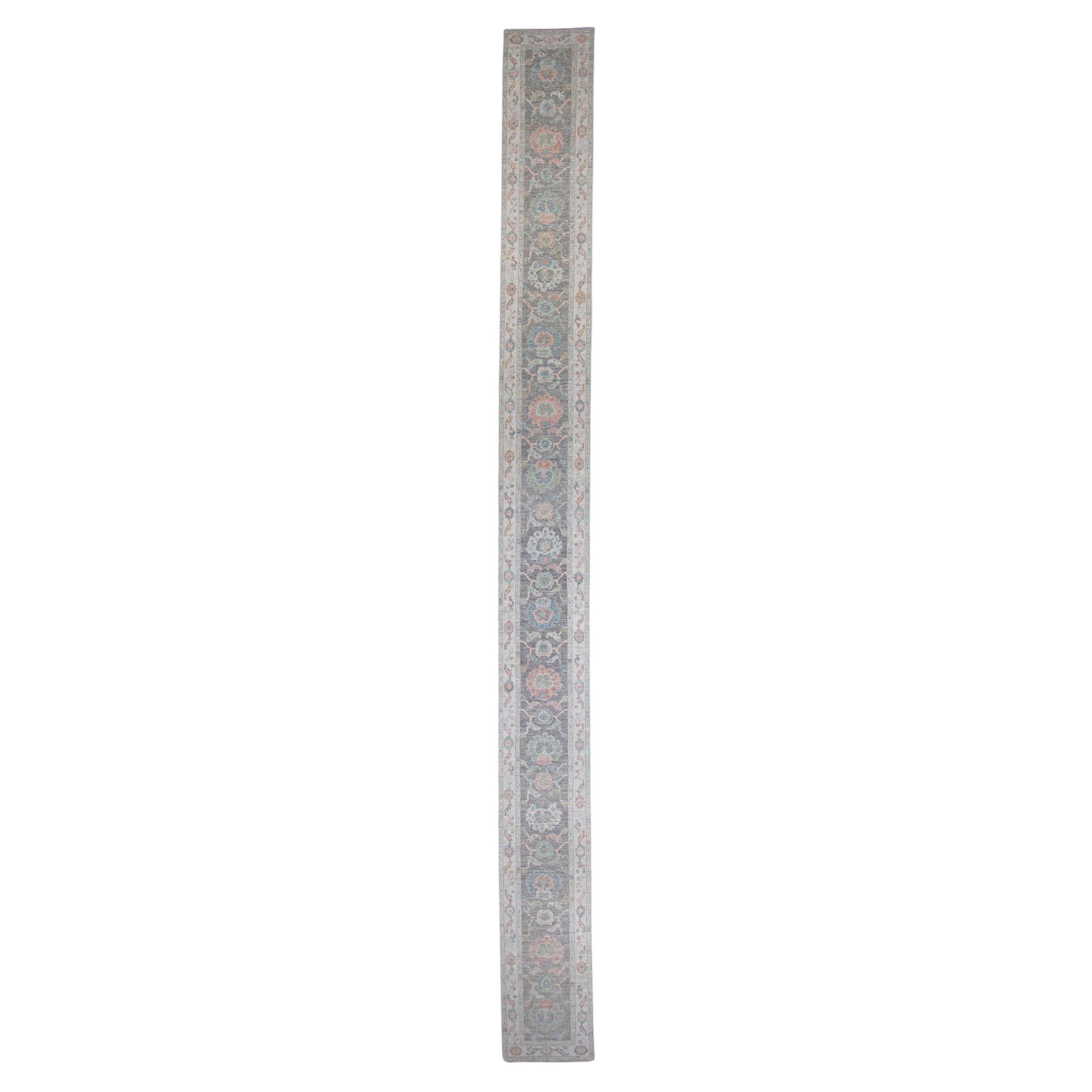 Türkischer Oushak-Läufer 2'9" x 31'1" #16218