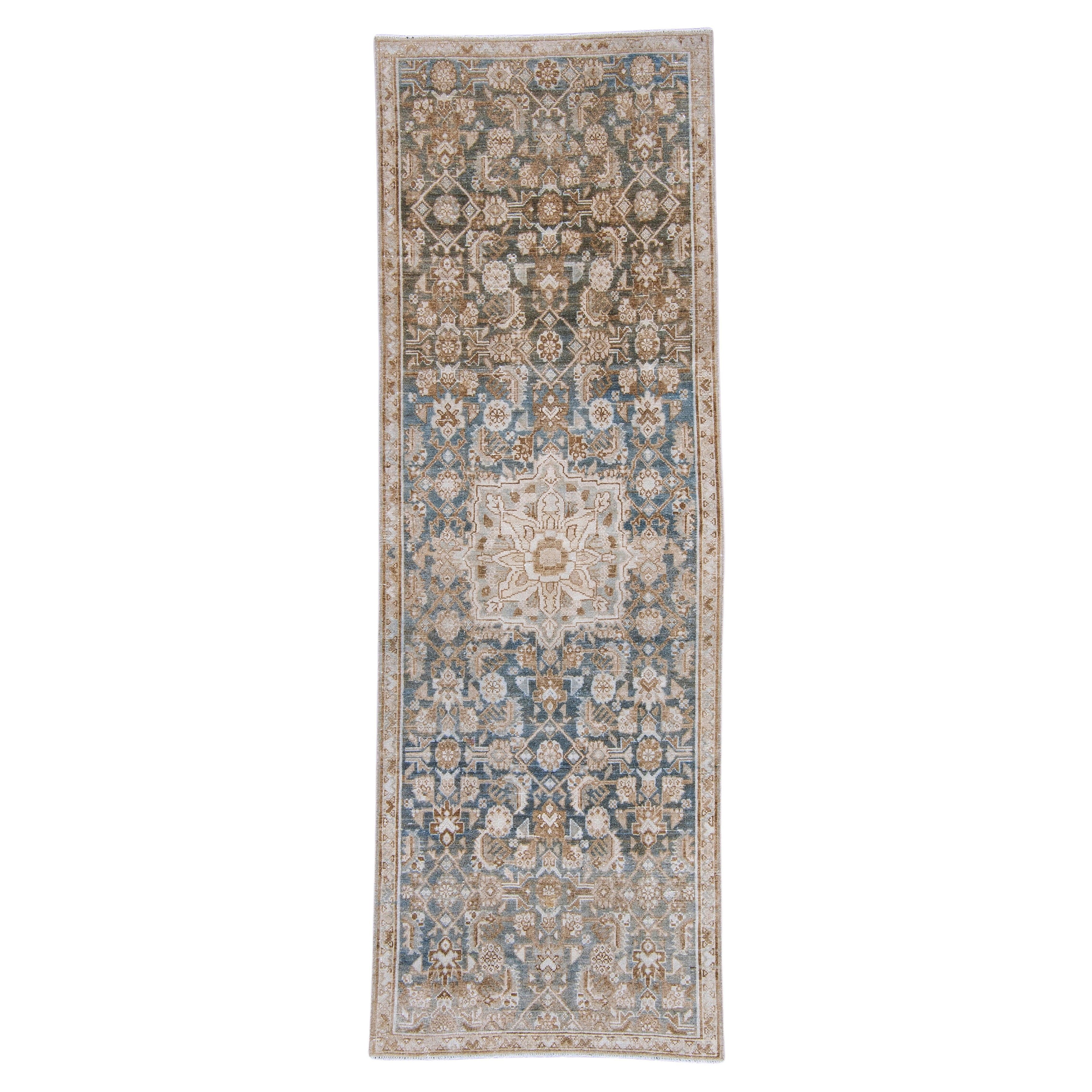 Turkish Vintage Anatolian Runner Rug 2'10" x 8'2" #7002