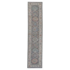 Turkish Oushak Runner Rug 2'10" x 12'6" #16260