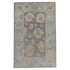 Turkish Oushak Rug 4'1" x 6'3" #16464