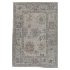Turkish Oushak Rug 4'4" x 6'2" #16433