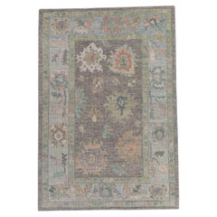 Turkish Oushak Rug 4'4" x 6'3" #16154