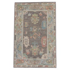 Alfombra turca Oushak 3'11" x 6' #16076
