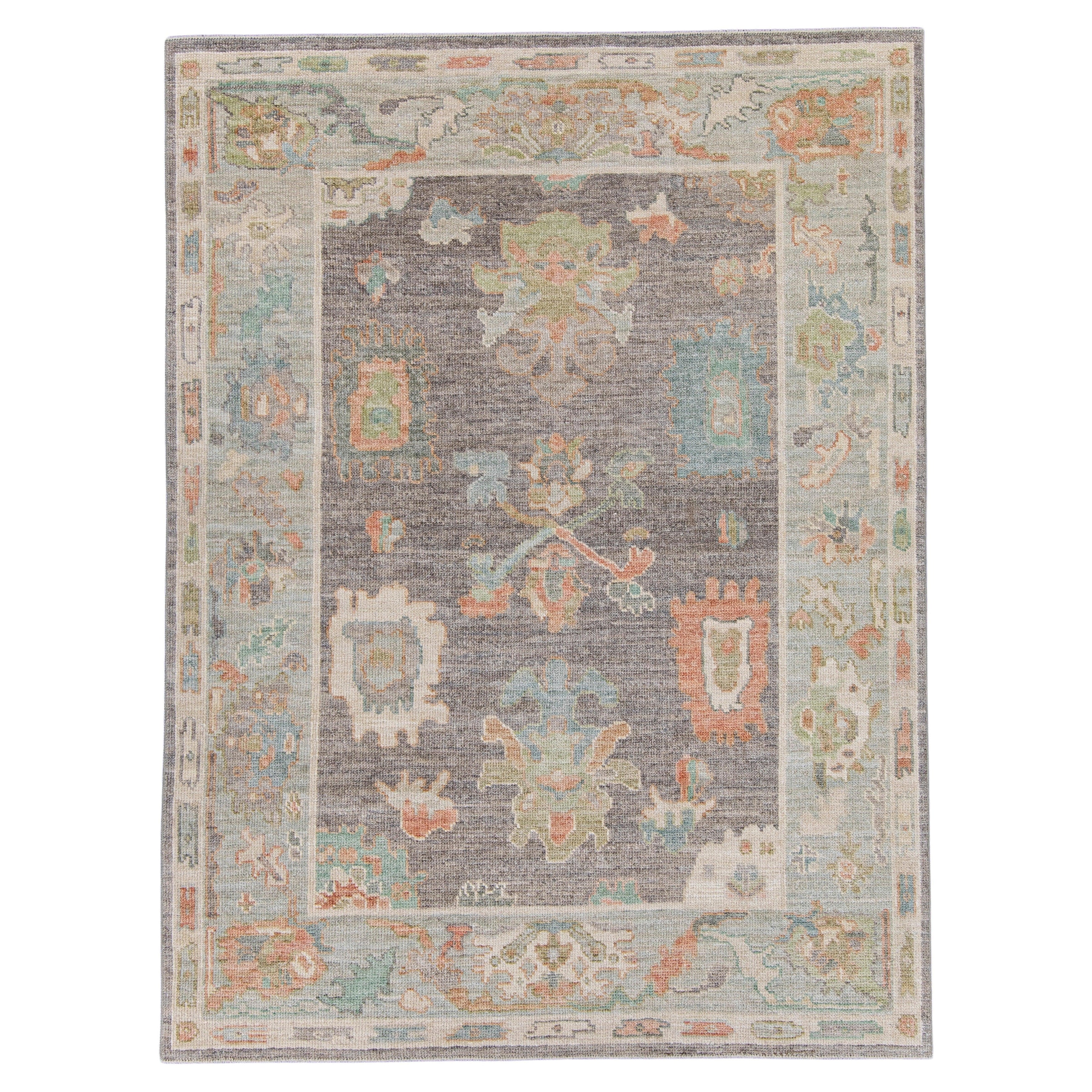Turkish Oushak Rug 5'3" x 7' #16122